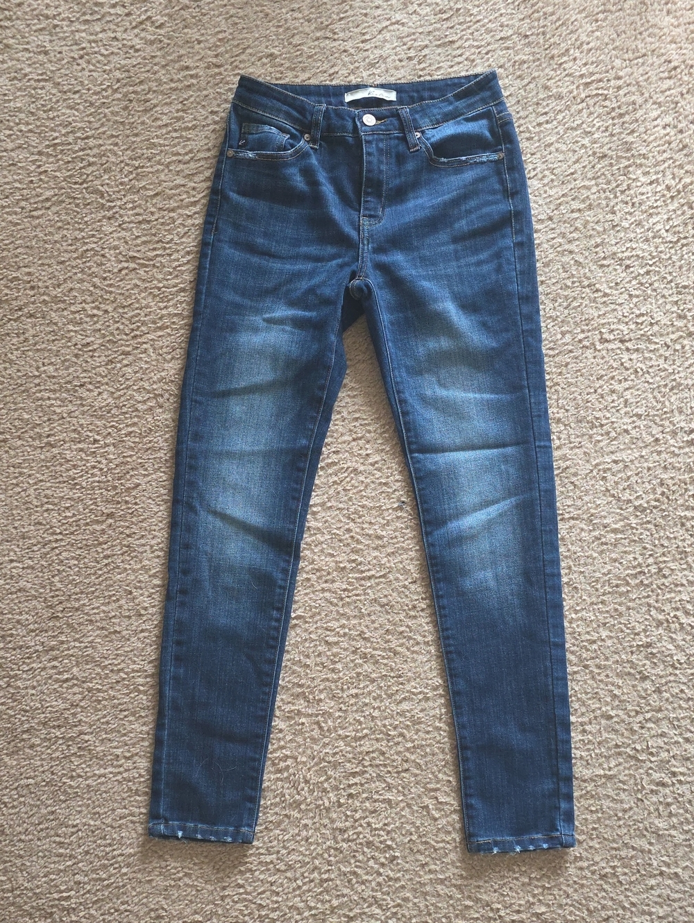 KanCan Women's Dark Blue Skinny Jeans